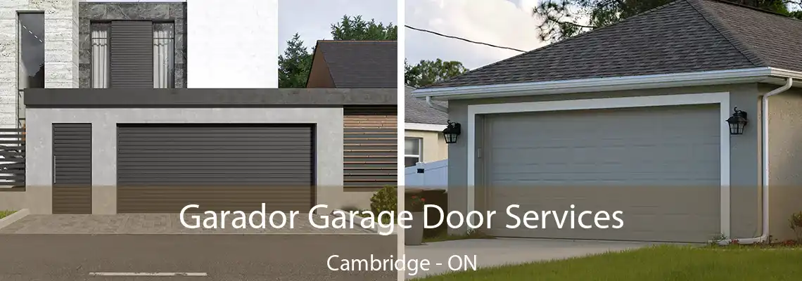 Garador Garage Door Services Cambridge - ON