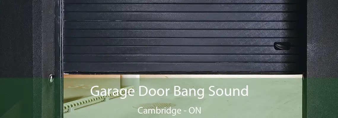 Garage Door Bang Sound Cambridge - ON