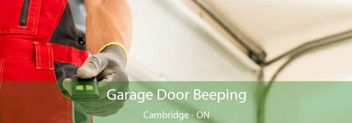 Garage Door Beeping Cambridge - ON