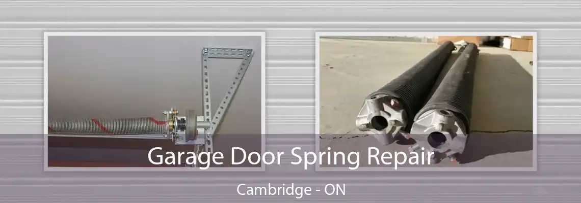 Garage Door Spring Repair Cambridge - ON