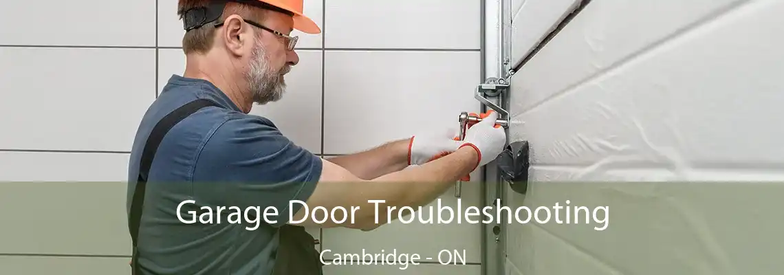 Garage Door Troubleshooting Cambridge - ON