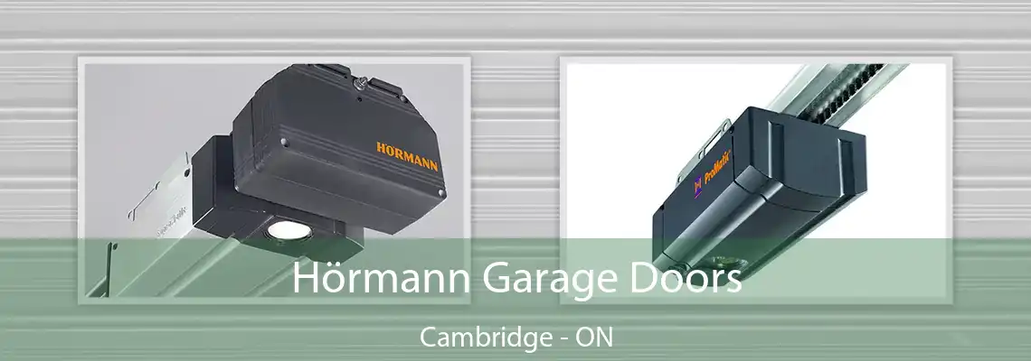 Hörmann Garage Doors Cambridge - ON