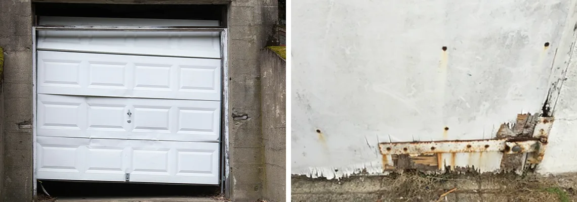 Rotten Commercial Garage Door Repair in Cambridge, ON