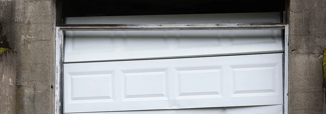 Fallen Commercial Garage Door Repair in Cambridge, Ontario