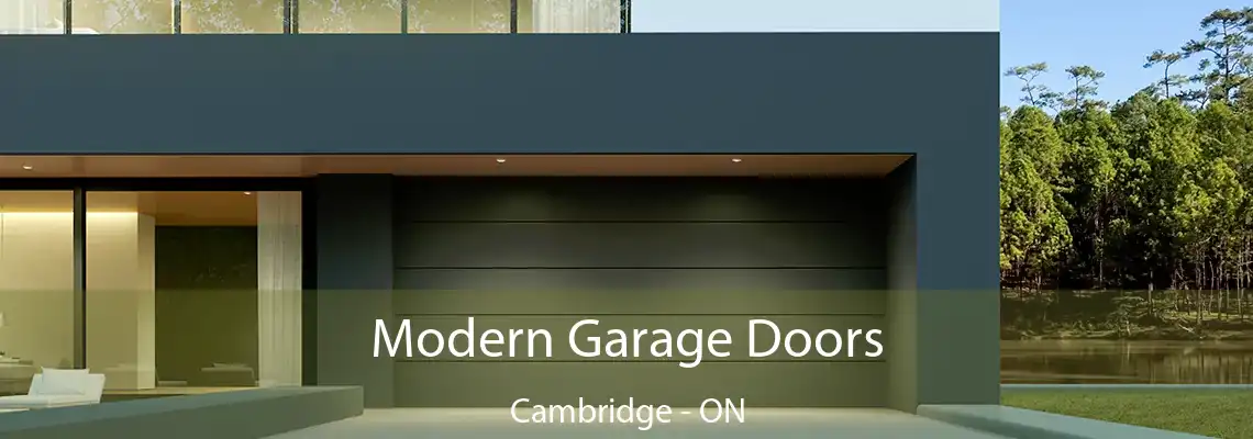 Modern Garage Doors Cambridge - ON