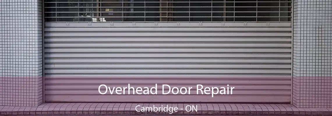 Overhead Door Repair Cambridge - ON