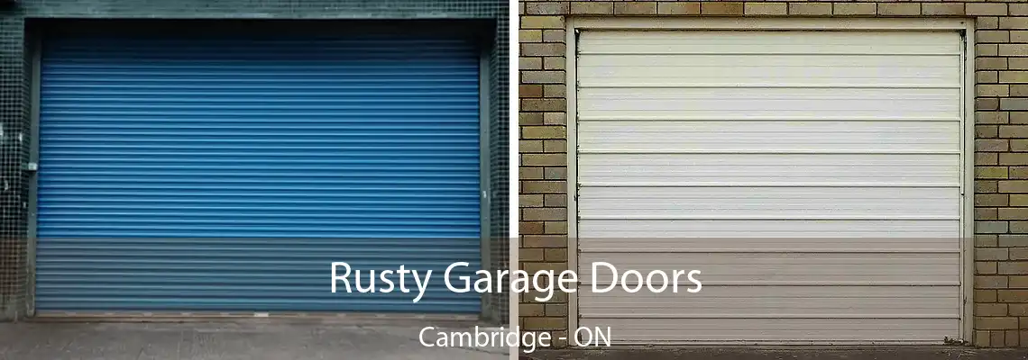Rusty Garage Doors Cambridge - ON