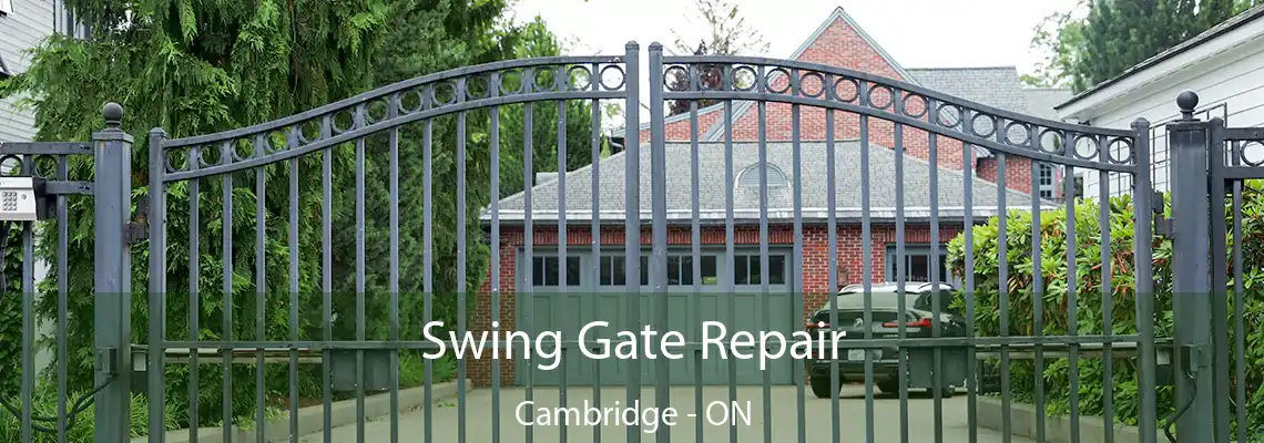 Swing Gate Repair Cambridge - ON